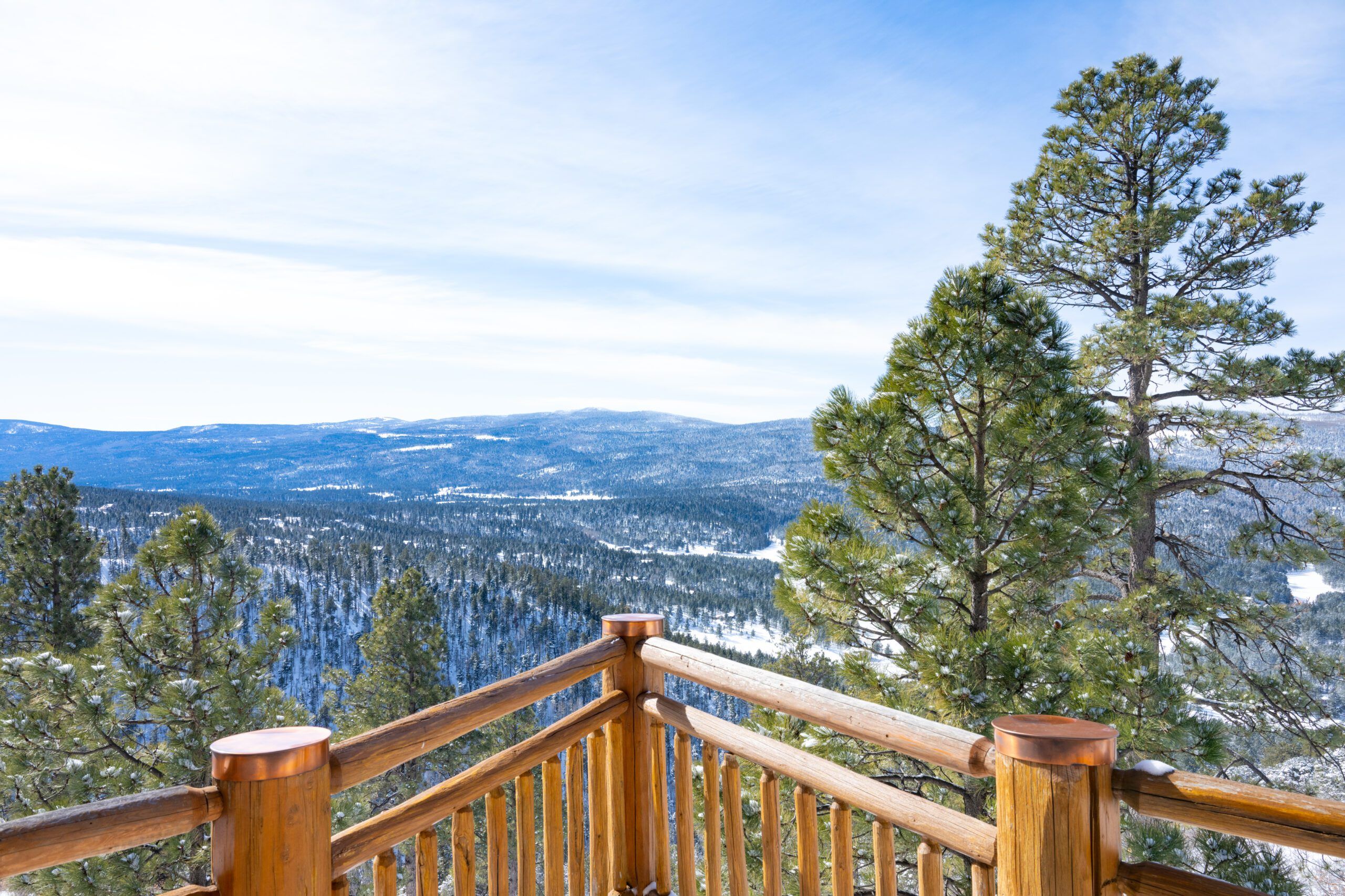 Scenic mountain views from vacation rental Angel Flight